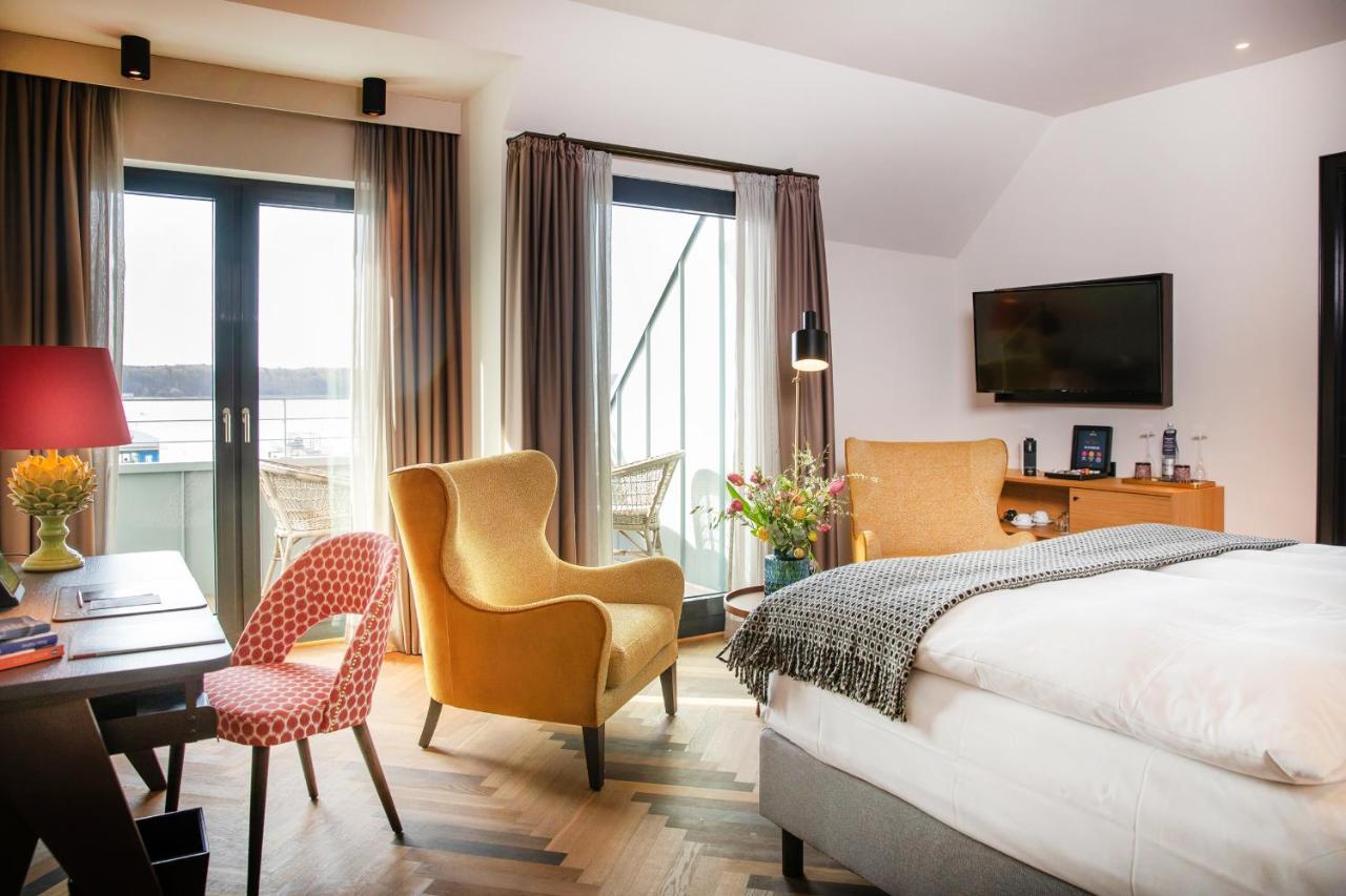 פלאנסבורג Das James מראה חיצוני תמונה A room at the Hotel